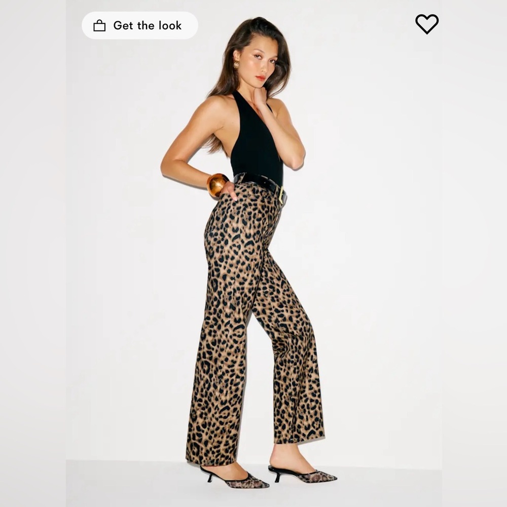 Reformation Cary High Rise Slouchy Straight Leg